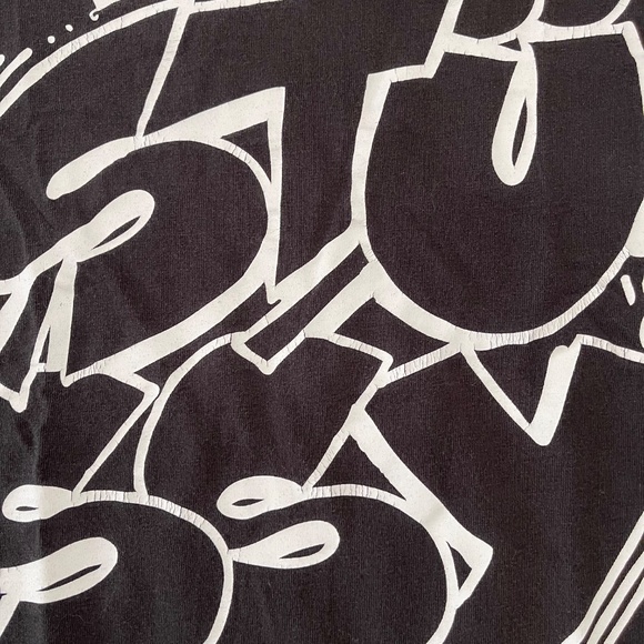 Vintage Y2K 90’s Stussy Graffiti Old Skool Flavor Short Sleeve T Shirt Sz Large - Picture 3 of 7